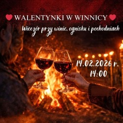 Zakochaj się w winie - Walentynki 2026 Godzina 14:00