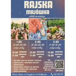 3 maja godz 12:00 Rajska Majówka 2026